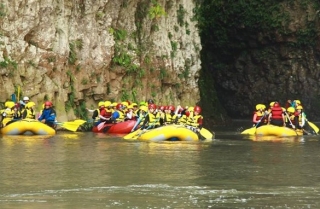 actividad de rafting en veracruz